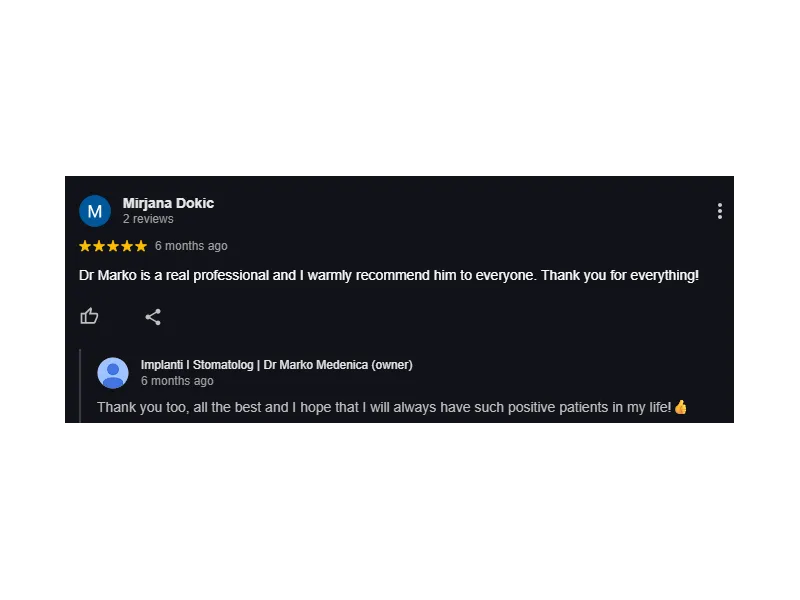reviewsSection.reviewAltTextMirjana Dokic